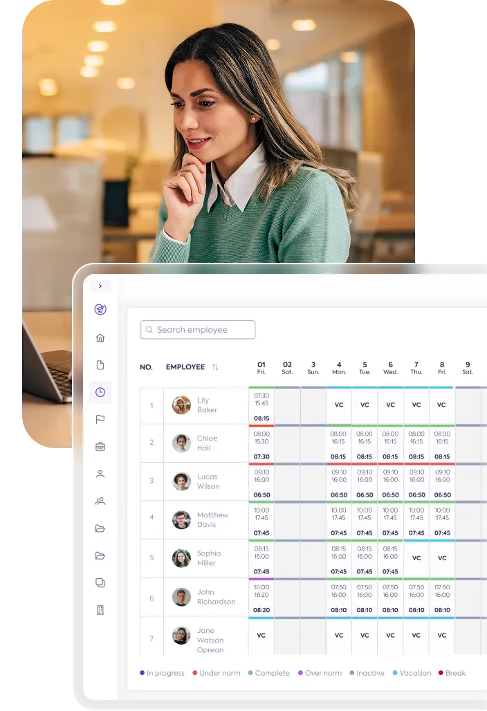 Papervee HR software - showcase image